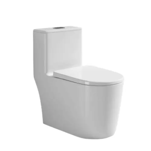 كرسي دورة مياه هوميك أبيض 69×37.5×74.5 سم